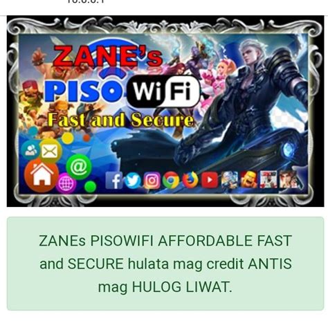zane piso wifi|Zane's Piso Wifi updated their profile .